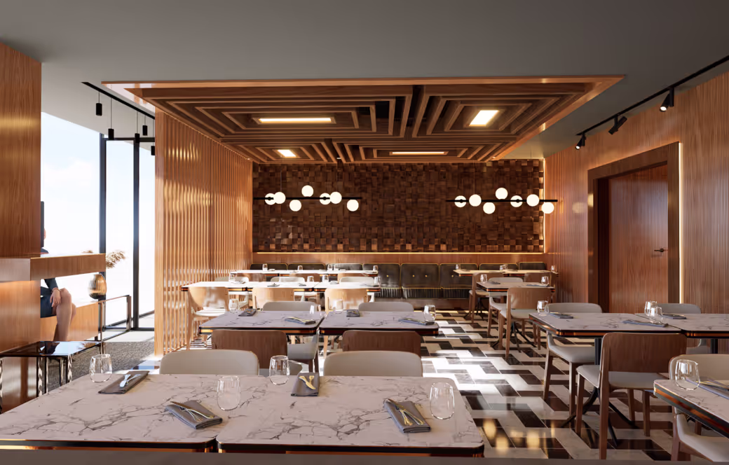 low budget small cafe interior design