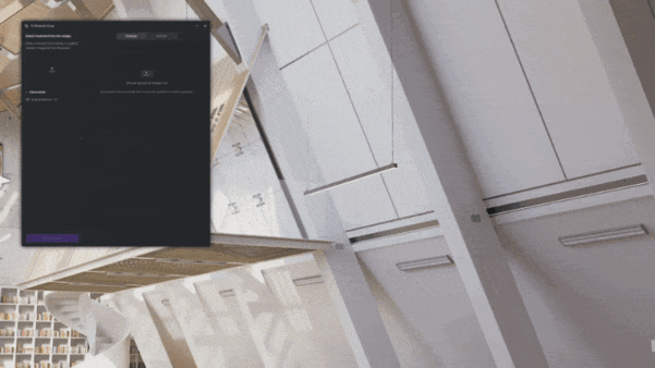 ai pbr material snap in D5