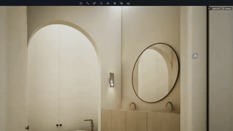 Interior lighting with D5 Render: Achieve realistic, soft, and balanced lighting for dark rooms