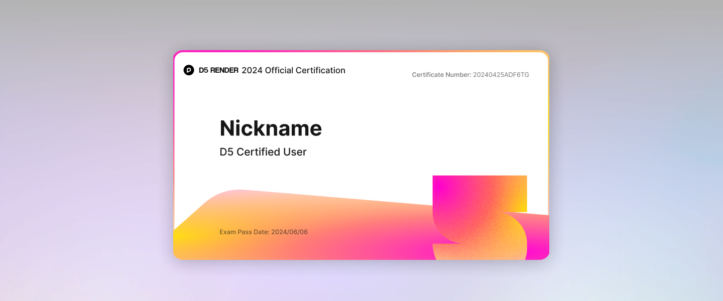 Conviértete en un Usuario Certificado D5