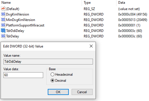 What is TDR and how to solve the TDR(Timeout Detection Recovery) problem when rendering?