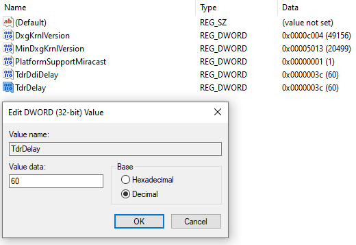 What is TDR and how to solve the TDR(Timeout Detection Recovery) problem when rendering?