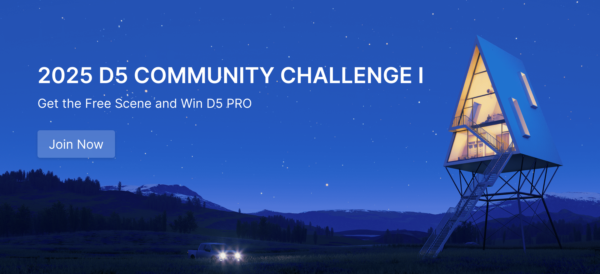 2025 D5 Render Community Challenge I: Create Your Ideal Retreat
