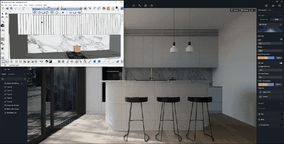 Need the Best Free SketchUp Render Tool? Try D5 Now!