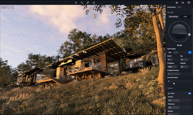 real time rendering