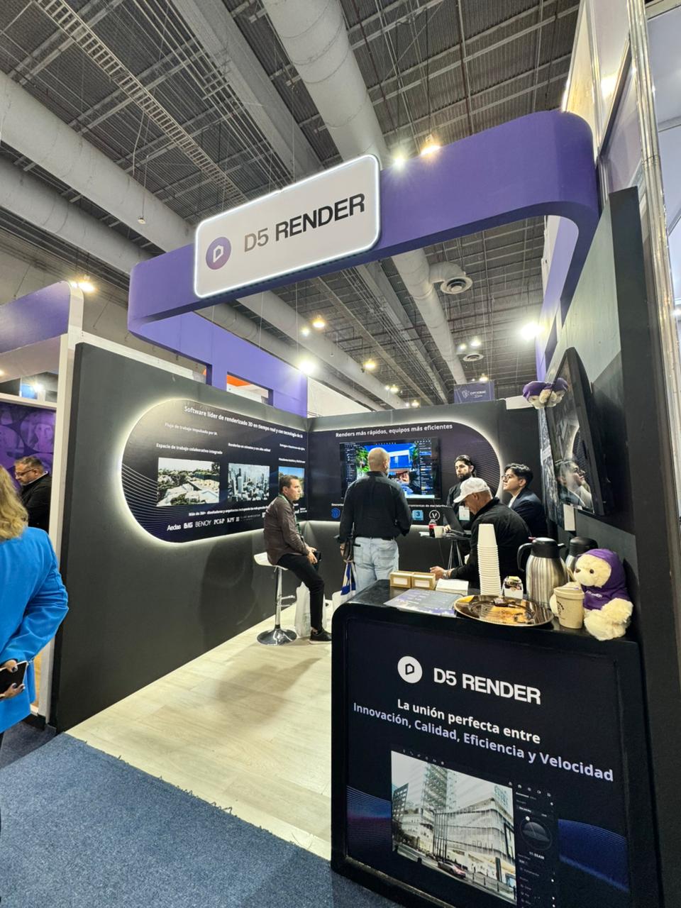 D5 부스 내부: Expo CIHAC 2025 3일간의 주요 내용